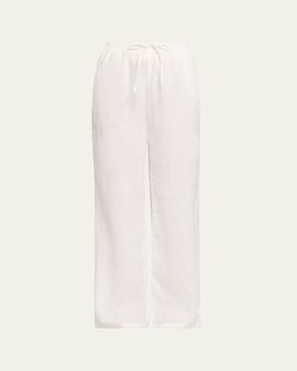 AEXAE Linen Drawstring Pants
