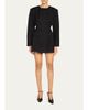 AEXAE Wool-Silk Contoured Blazer Mini Dress - 2