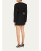 AEXAE Wool-Silk Contoured Blazer Mini Dress - 3
