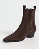 AEYDE AEYDE Agata Cow Suede Leather Moka Boots Moka - 2