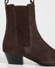 AEYDE AEYDE Agata Cow Suede Leather Moka Boots Moka - 6