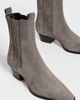 AEYDE AEYDE Agata Suede Ankle Boots Taupe - 5