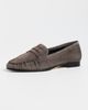 AEYDE AEYDE Aldous Kid Suede Loafers Taupe - 2