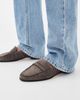 AEYDE AEYDE Aldous Kid Suede Loafers Taupe - 3