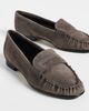 AEYDE AEYDE Aldous Kid Suede Loafers Taupe - 5