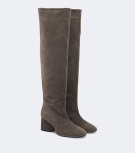 Aeyde Aeyde Almut suede knee-high boots