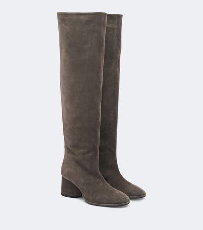 Aeyde Aeyde Almut suede knee-high boots