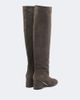 Aeyde Aeyde Almut suede knee-high boots - 4