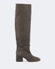 Aeyde Aeyde Almut suede knee-high boots - 6