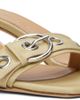 Aeyde Aeyde Beige Ilvy Eyelet Grosgrain Mules - 4