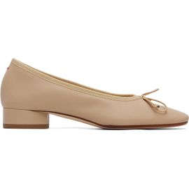Aeyde Aeyde Beige Onda Round-Toe Ballerina Flats