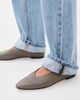 AEYDE AEYDE Betty Nappa Leather Flats Taupe - 3