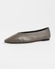 AEYDE AEYDE Betty Nappa Leather Flats Taupe - 5