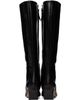 Aeyde Aeyde Black Bita Calf Leather Tall Boots - 2