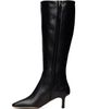Aeyde Aeyde Black Bita Calf Leather Tall Boots - 3