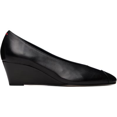 Aeyde Aeyde Black Calea Cap Heels
