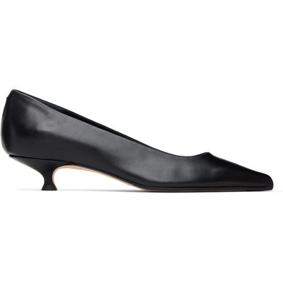 Aeyde Aeyde Black Cari Pointed-Toe Heels