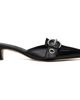 Aeyde Aeyde Black Daniella Nappa Leather Heels - 1