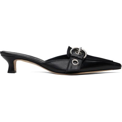 Aeyde Aeyde Black Daniella Nappa Leather Heels