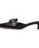 Aeyde Aeyde Black Daniella Nappa Leather Heels - 3