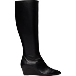 Aeyde Aeyde Black Hana Cap Nappa Leather Tall Boots