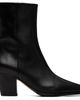 Aeyde Aeyde Black Hedvig Cowboy Ankle Boots - 1