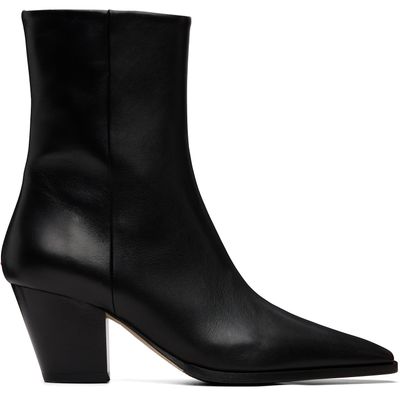 Aeyde Aeyde Black Hedvig Cowboy Ankle Boots