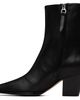 Aeyde Aeyde Black Hedvig Cowboy Ankle Boots - 3