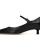 Aeyde Aeyde Black Polina Nappa Leather Heels - 3