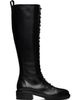 Aeyde Aeyde Black Rikki Tall Boots - 1
