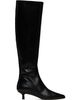 Aeyde Aeyde Black Sabrina Knee-High Boots - 1