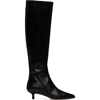 Aeyde Aeyde Black Sabrina Knee-High Boots