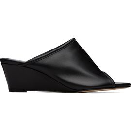 Aeyde Aeyde Black Suzanne Wedge Heeled Sandals