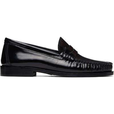 Aeyde Aeyde Black Terry Polido Loafers