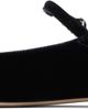 Aeyde Aeyde Black Uma Velvet Mary-Jane Flats - 3