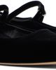 Aeyde Aeyde Black Uma Velvet Mary-Jane Flats - 4