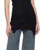 Aeyde Aeyde Black Uma Velvet Mary-Jane Flats - 5
