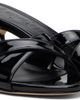 Aeyde Aeyde Black Vero Patent Leather Mule Heeled Sandals - 4