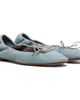 Aeyde Aeyde Blue Tibi Suede Ballerina Flats - 4