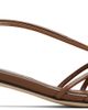 Aeyde Aeyde Brown Amara Patent Leather Heeled Sandals - 1