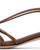 Aeyde Aeyde Brown Amara Patent Leather Heeled Sandals - 3