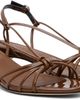 Aeyde Aeyde Brown Amara Patent Leather Heeled Sandals - 4