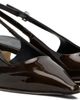 Aeyde Aeyde Brown Catrina Patent Leather Heels - 4