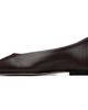 Aeyde Aeyde Brown Ellie Almond-Toe Ballerina Flats - 3