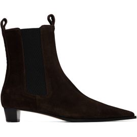 Aeyde Aeyde Brown Kiki Suede Chelsea Boots
