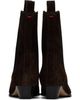 Aeyde Aeyde Brown Kiki Suede Chelsea Boots - 2