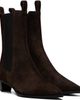 Aeyde Aeyde Brown Kiki Suede Chelsea Boots - 4
