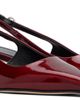 Aeyde Aeyde Burgundy Catrina Patent Leather Heels - 4