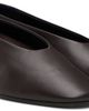 Aeyde Aeyde Burgundy Delia Low-Heeled Ballet Heels - 4