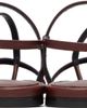 Aeyde Aeyde Burgundy Ella Square-Toe Sandals - 2